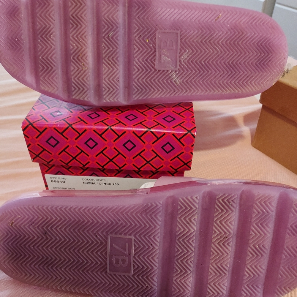 Tory burch slide sandals